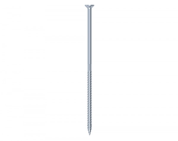 LBS Konstruktionsschraube Senkkopf blau verzinkt TX40 8,0x80 mm