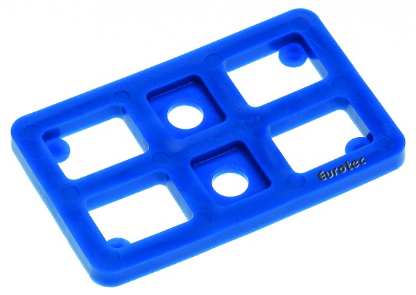 Justierklotz blau 50x38x1